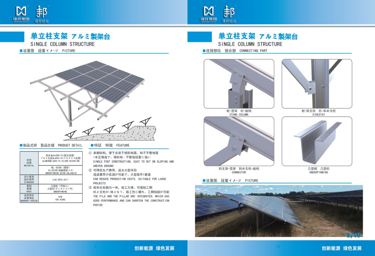 Solar panel frame и bracket profiles for Материалы для новой энергетики sourcing from Jianbang Aluminum