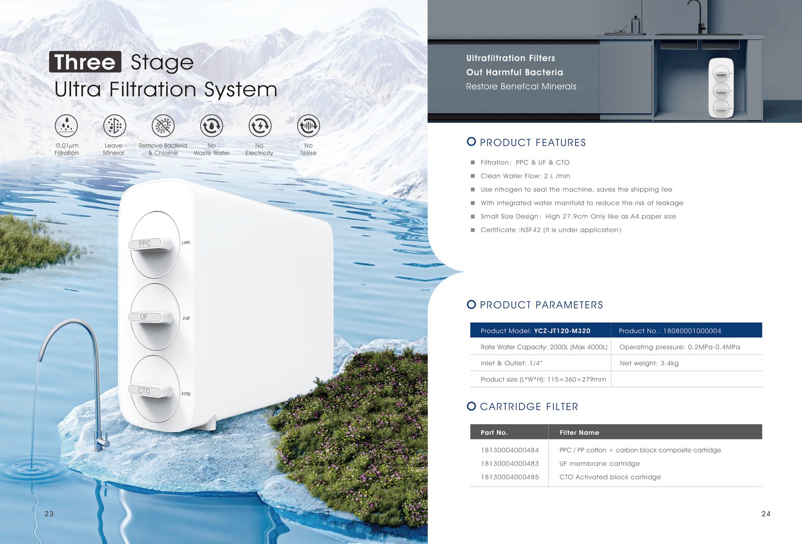 Ultra filtration water system for Оборудование для очистки воды sourcing from MICOE Water Purification Technology Co., Ltd.